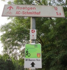 Radwegschilder